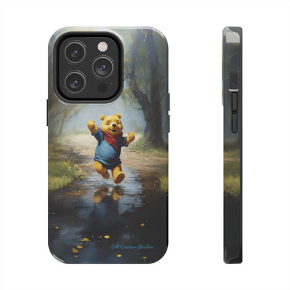 Introducing the "Winnie-The-Pooh Puddle Splash" Cell Phone Case – A Splash of Nostalgic Fun -Tough Phone Cases