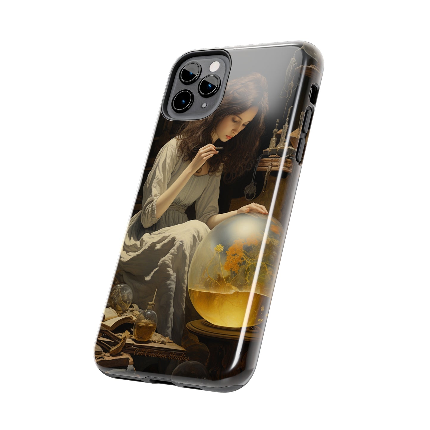 Introducing the "Mystic Botanist" Cell Phone Case – Discover the Secrets Within -Tough Phone Cases