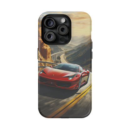 "Mountain Majesty Ferrari Edition" -MagSafe Tough iPhone Cases