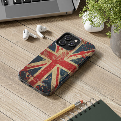 "Union Jack Flag" -Tough iPhone Cases