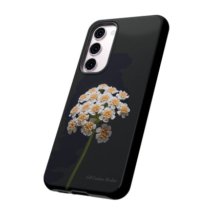 "Elegant Yarrow Bloom" -Tough Samsung Phone Cases