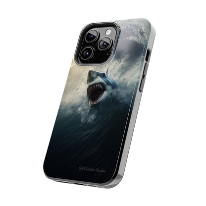 The "Ocean King Great White Shark" Phone Case -Tough Phone Cases