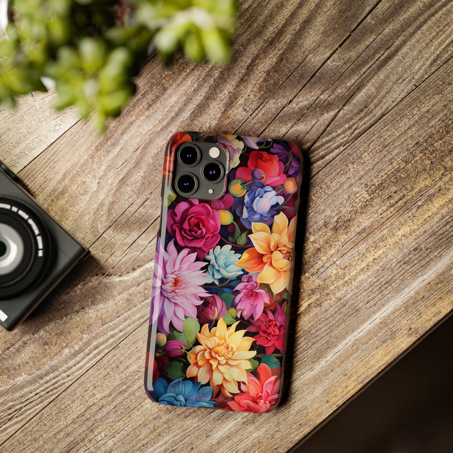 Introducing the "Blossom Beauty" Cell Phone Case – Elevate Your Style with Floral Charm -Slim Phone Cases