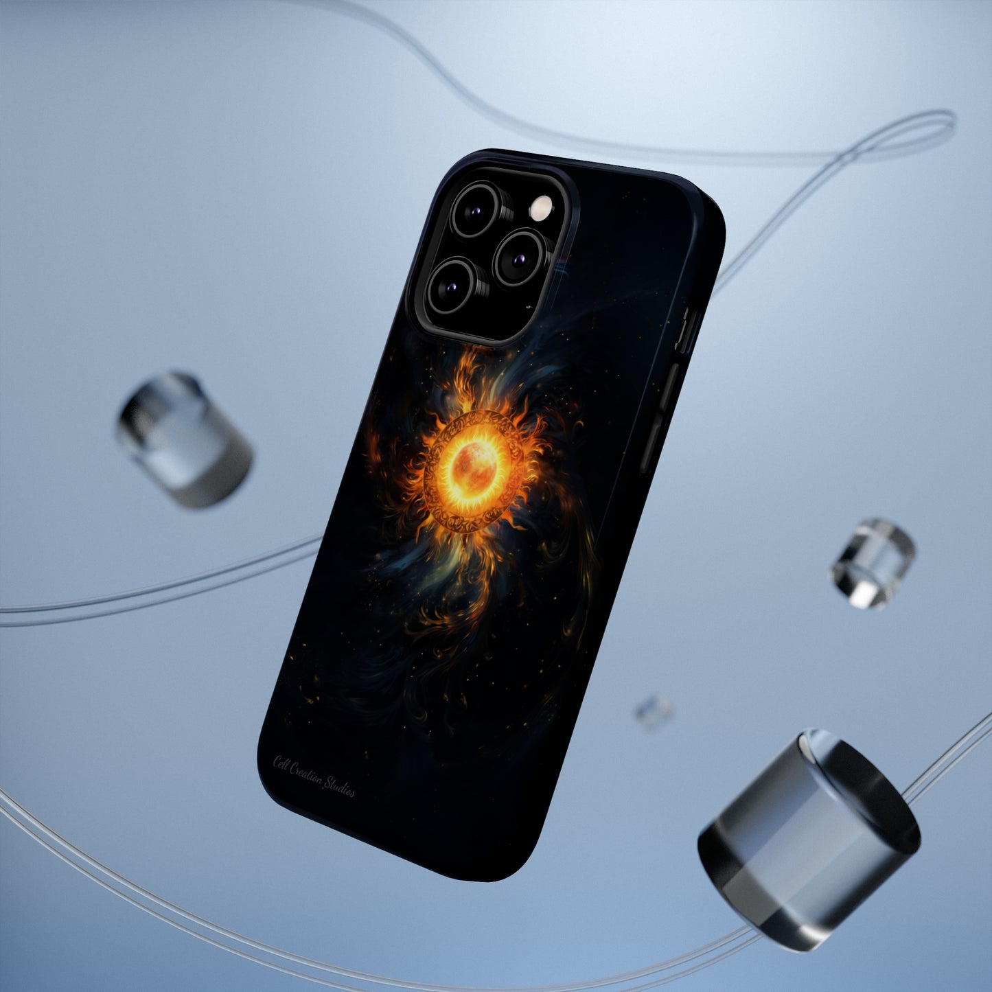 Introducing the "Celestial Sun and Stars" Cell Phone Case – Carry the Cosmos with You -MagSafe Tough Cases