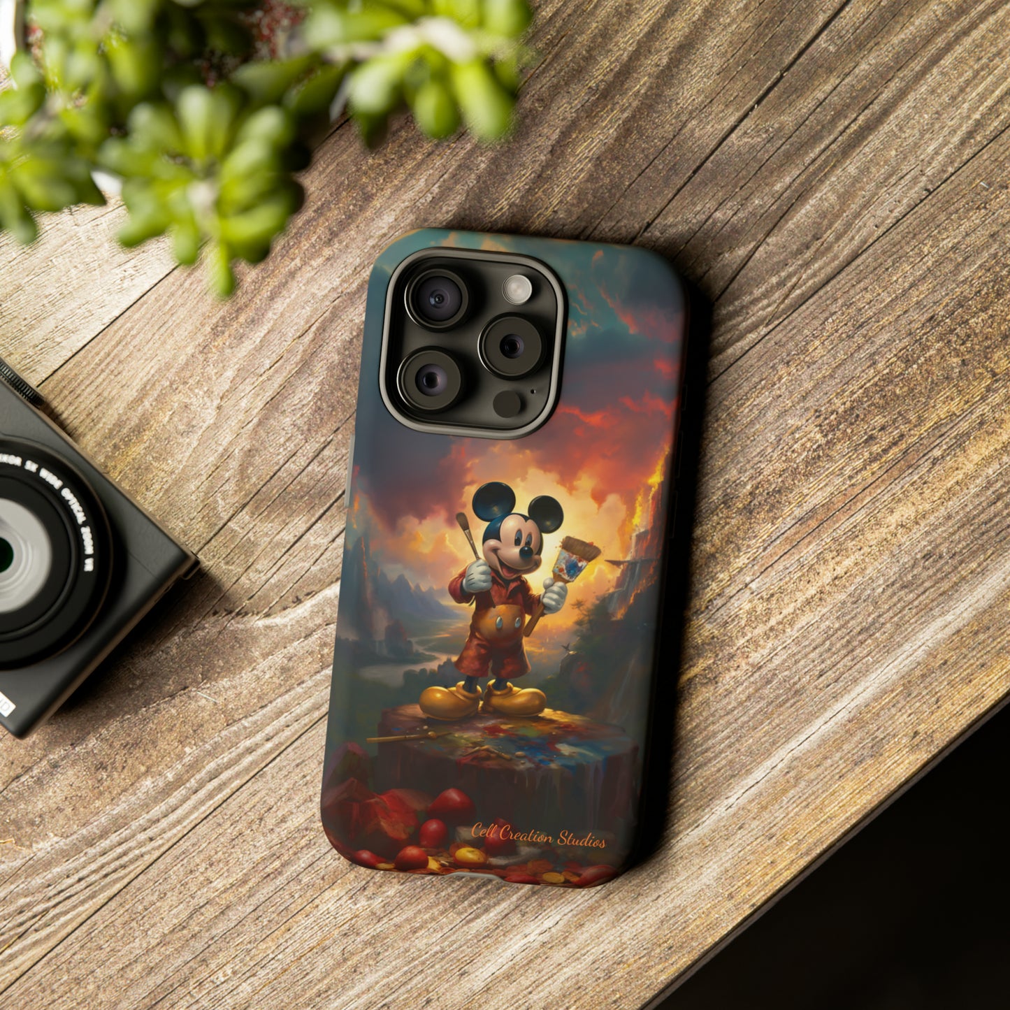 "Artist Mickey" -Tough iPhone Cases