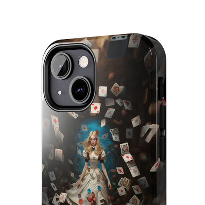 Introducing the "Alice in Wonderland" Cell Phone Case – A Journey Through Imagination -Tough Phone Cases