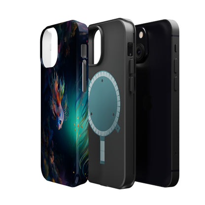 Introducing the "Aquatic Serenity" Cell Phone Case – Dive into Tranquil Waters! -MagSafe Tough Cases