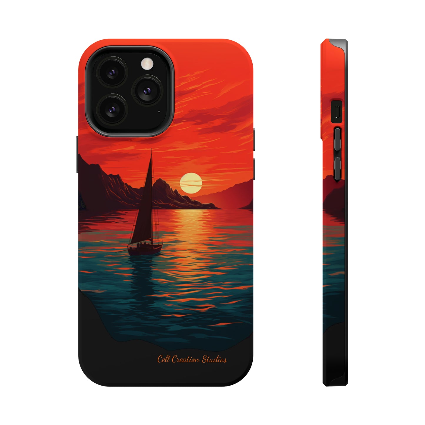 "Serenity at Sunset" -MagSafe Tough iPhone Cases