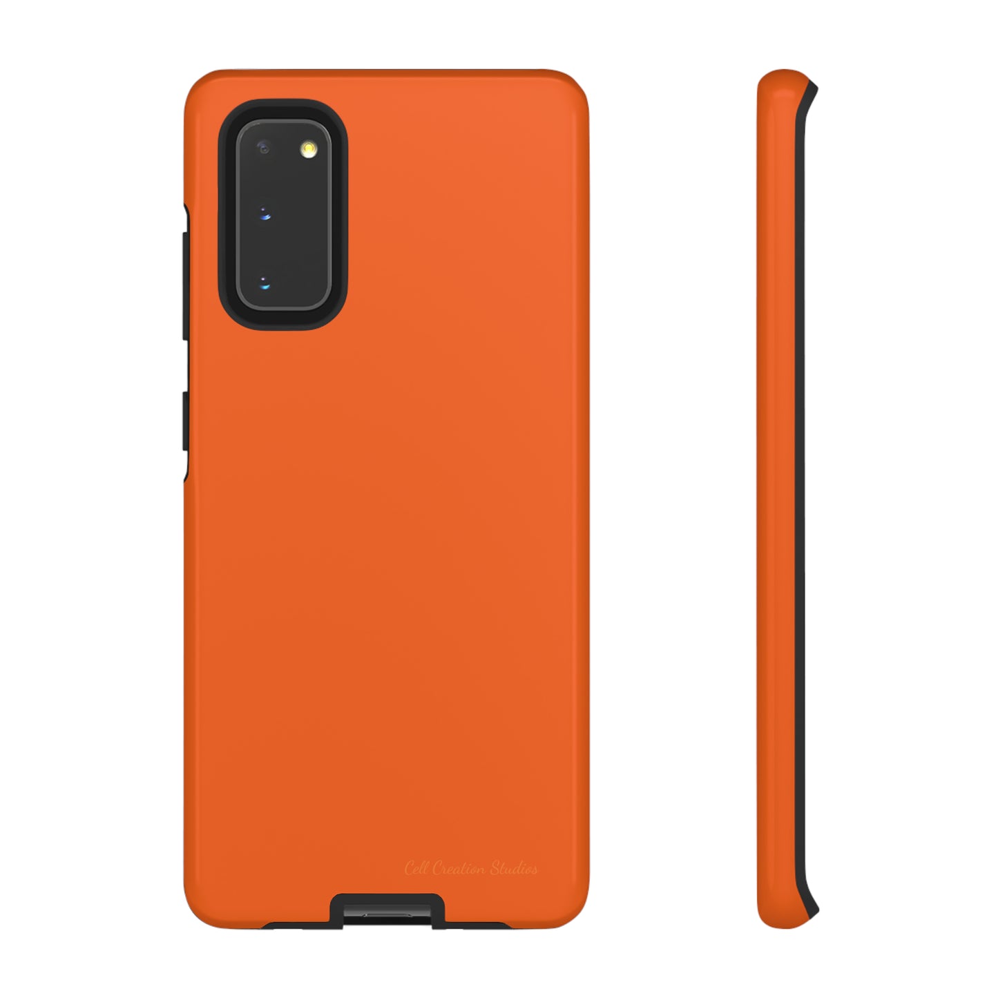 "Orange Burst" -Tough Samsung Phone Cases