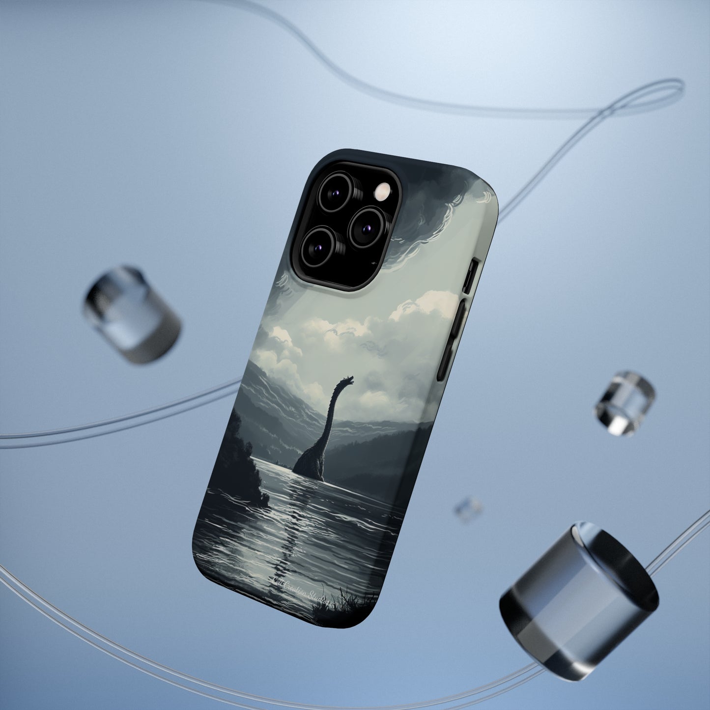 Introducing the "Mystical Loch Ness" Cell Phone Case – Capture the Legend -MagSafe Tough Cases