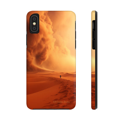 Introducing the "Desert Wanderer" Cell Phone Case – Embark on a Journey through Sand and Storm -Tough Phone Cases