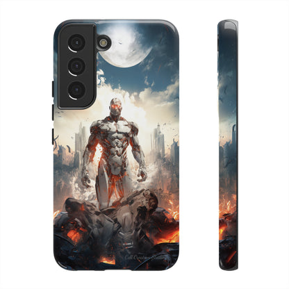 Introducing the "Cyber Guardian" Cell Phone Case – Embrace Futuristic Heroism -Tough Cases