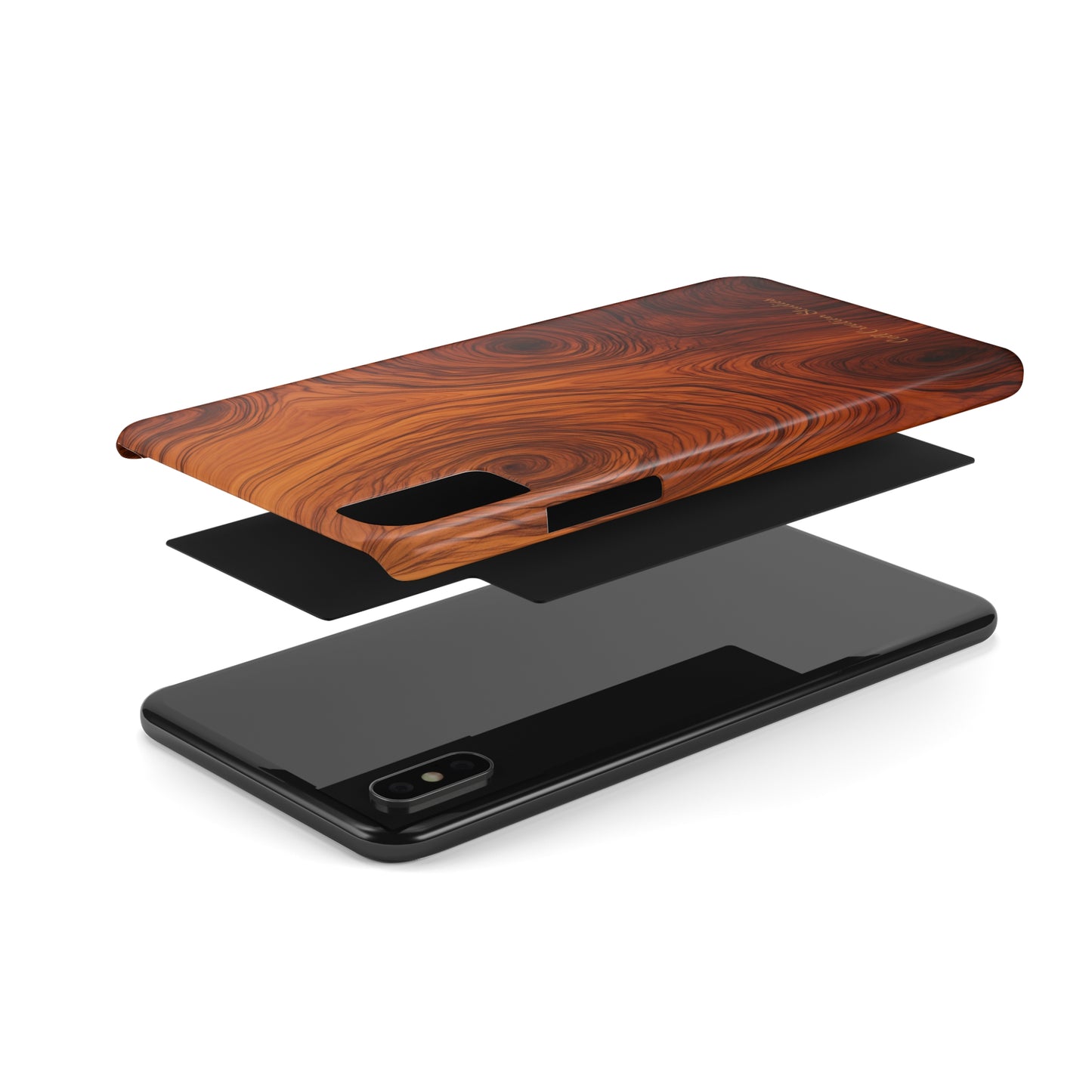 Introducing the "Natural Woodgrain" Cell Phone Case – Embrace Organic Beauty with Wood Pattern Design -Slim Phone Cases