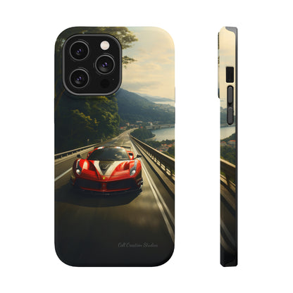 "Tropical Thrill Ferrari Edition" -MagSafe Tough iPhone Cases