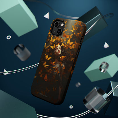 Introducing the "Butterfly Embrace" Cell Phone Case – A Fusion of Beauty and Grace -MagSafe Tough Cases