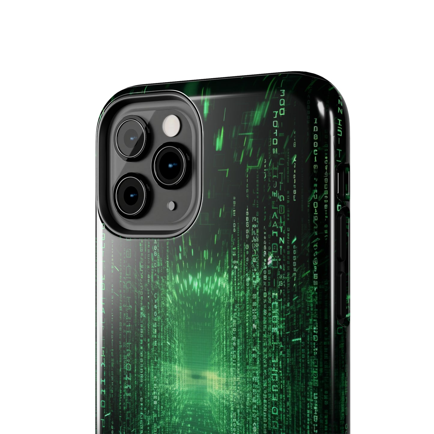 Introducing our "Digital Code Stream" Cell Phone Case – where style meets technology for your device's protection -Tough Phone Cases