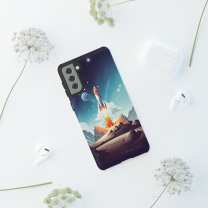 Introducing our "Galactic Odyssey" Cell Phone Case – Launch Your Device into Adventure -Tough Cases