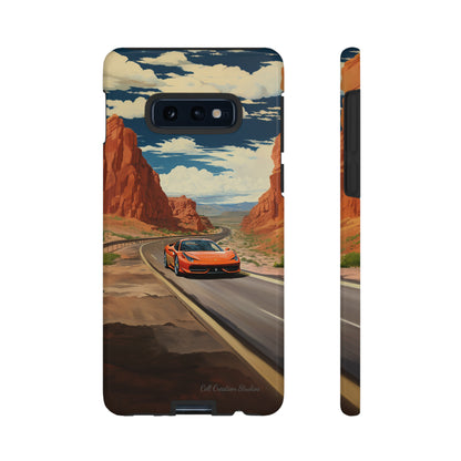 "Desert Racer Ferrari Edition" -Tough Samsung Phone Cases