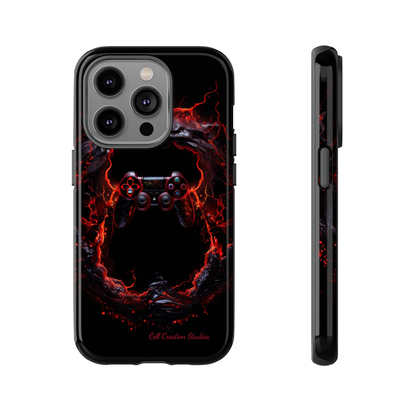 "InfernoGamer Plasma Burst" -Tough iPhone Cases