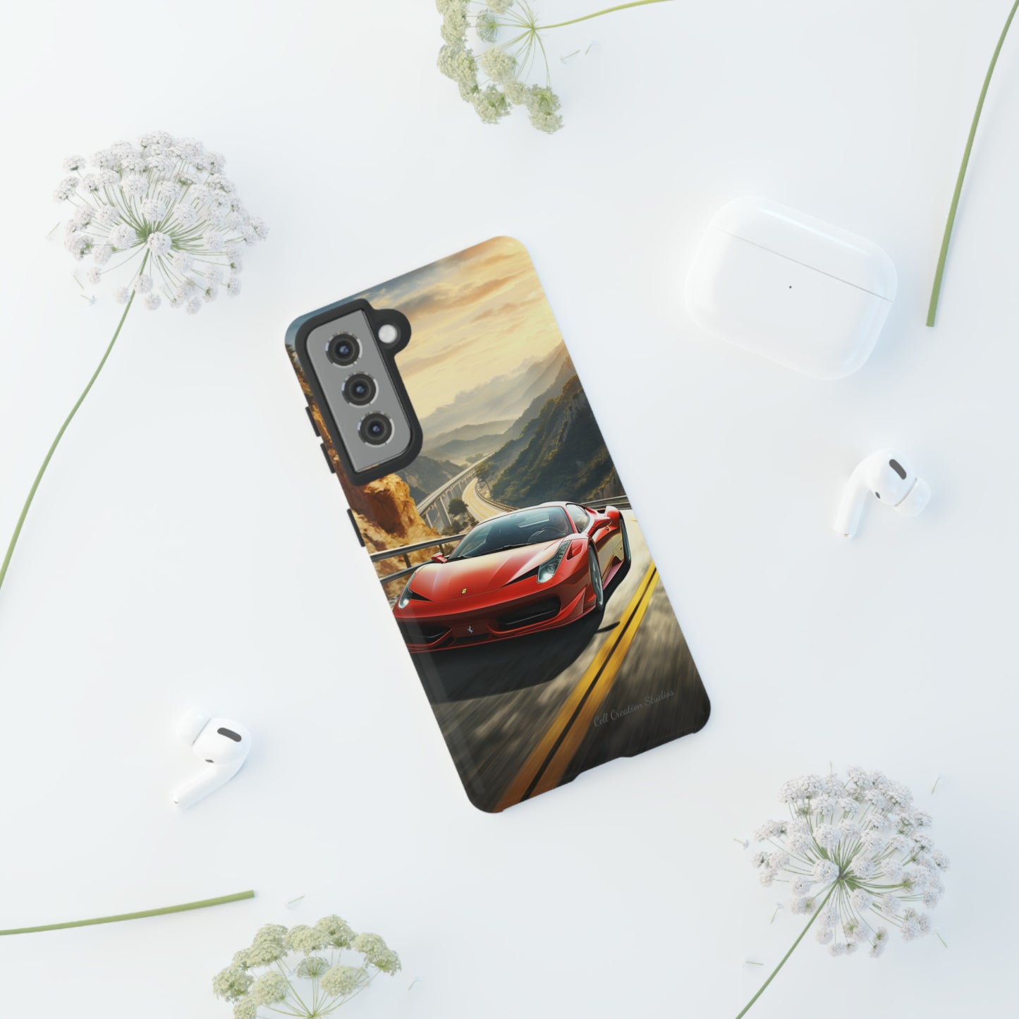 "Mountain Majesty Ferrari Edition" -Tough Samsung Phone Cases