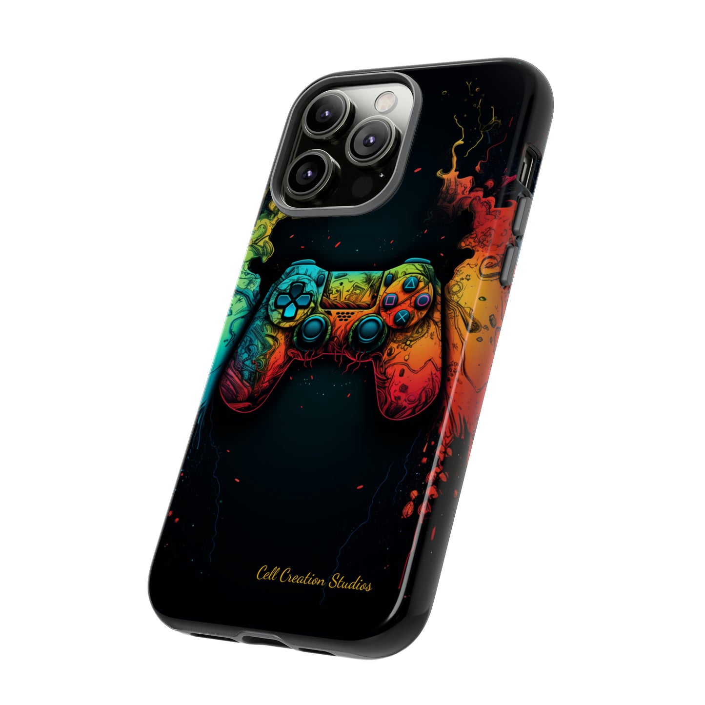 "ColorBlast Gaming" -Tough iPhone Cases