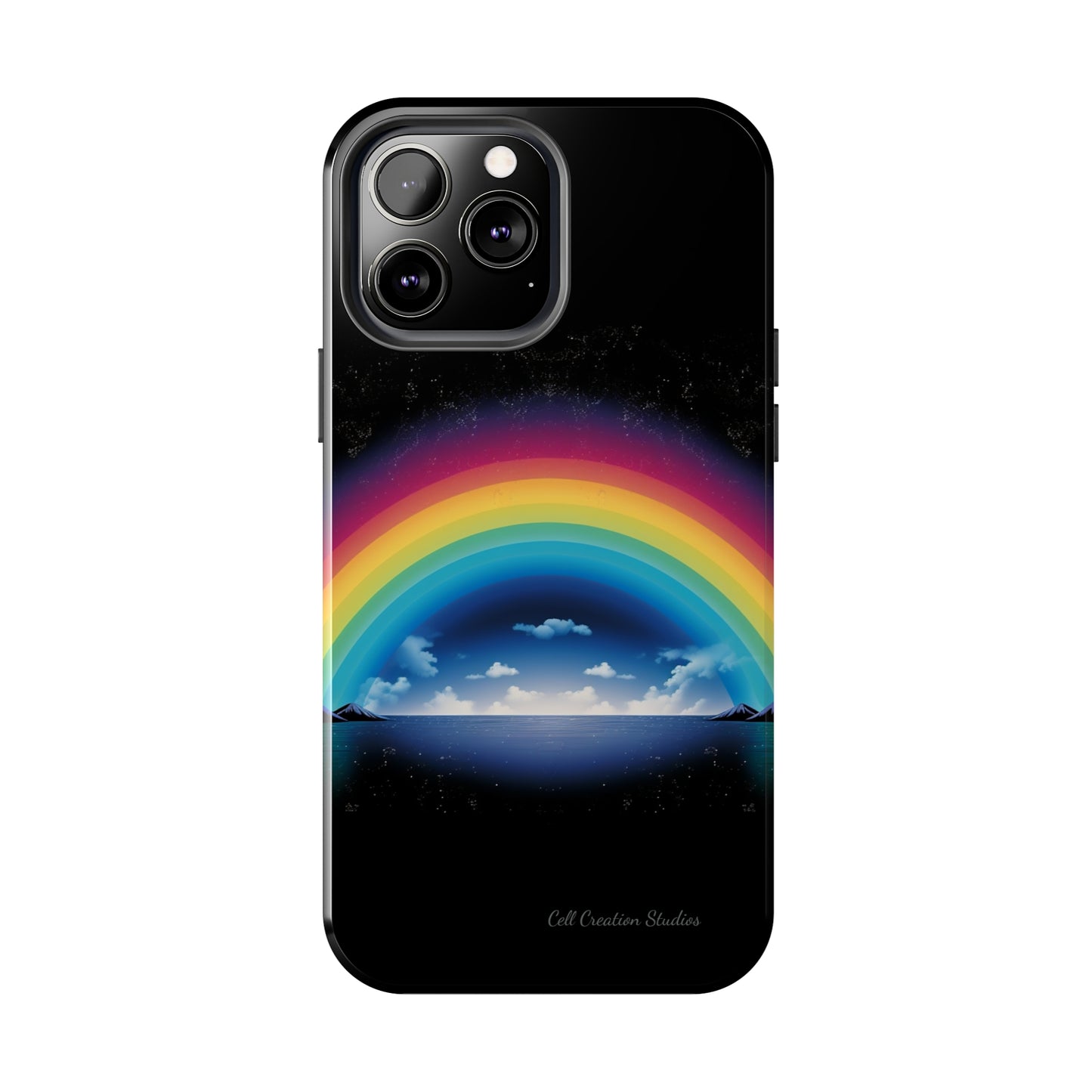 "Vibrant Skies: Rainbow Sunset" Cell Phone Case -Tough Phone Cases