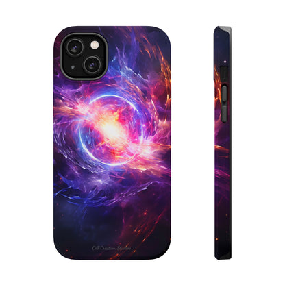 Introducing the "Celestial Explosion" Cell Phone Case – Witness the Drama of a Neutron Star Explosion! -MagSafe Tough Cases