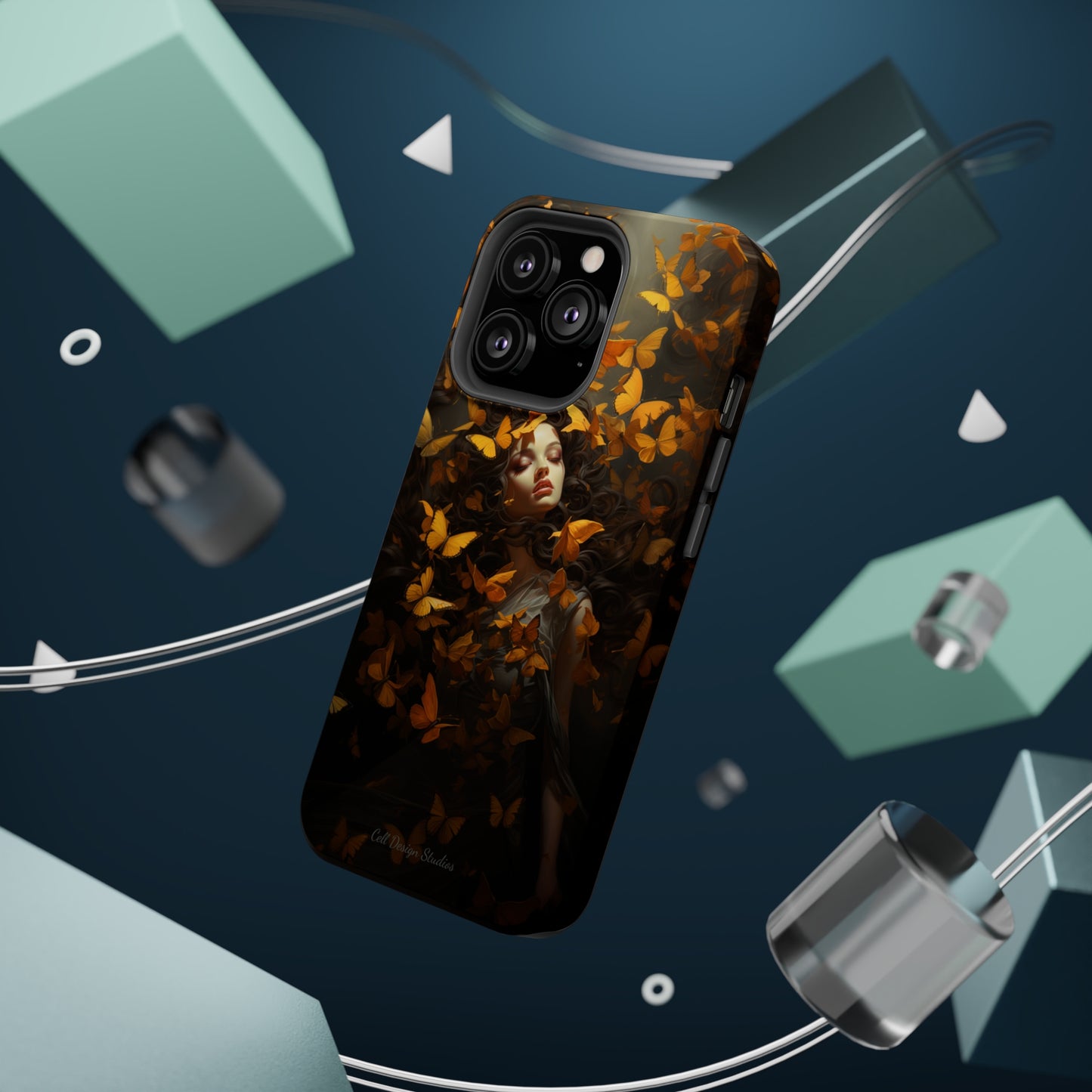 Introducing the "Butterfly Embrace" Cell Phone Case – A Fusion of Beauty and Grace -MagSafe Tough Cases