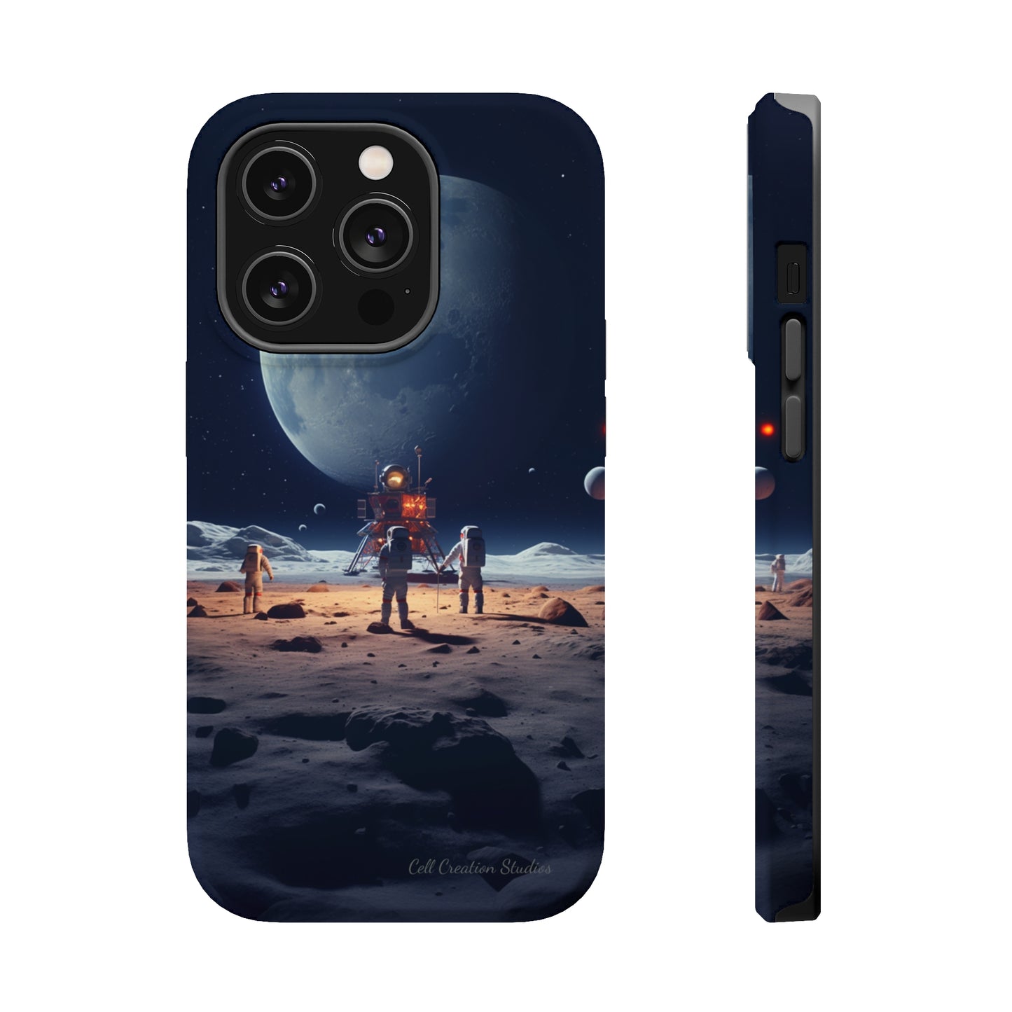 Introducing our "Cosmic Explorers" Cell Phone Case – Venture Beyond the Stars -MagSafe Tough Cases