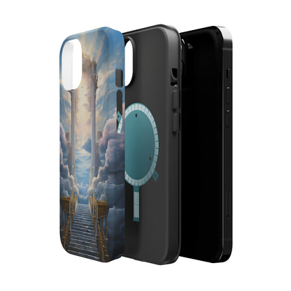 Introducing the "Celestial Gateway" Cell Phone Case – Elevate Your Device with Heavenly Splendor -MagSafe Tough Cases