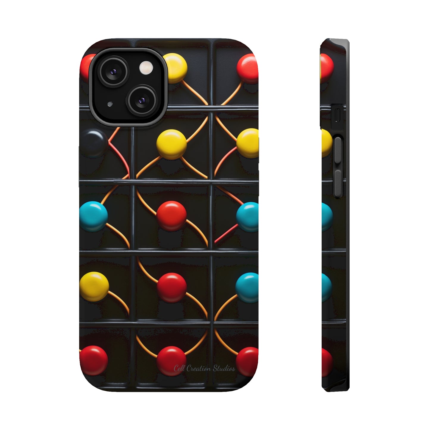 "Vibrant Spheres Fusion" -MagSafe Tough Phone Cases