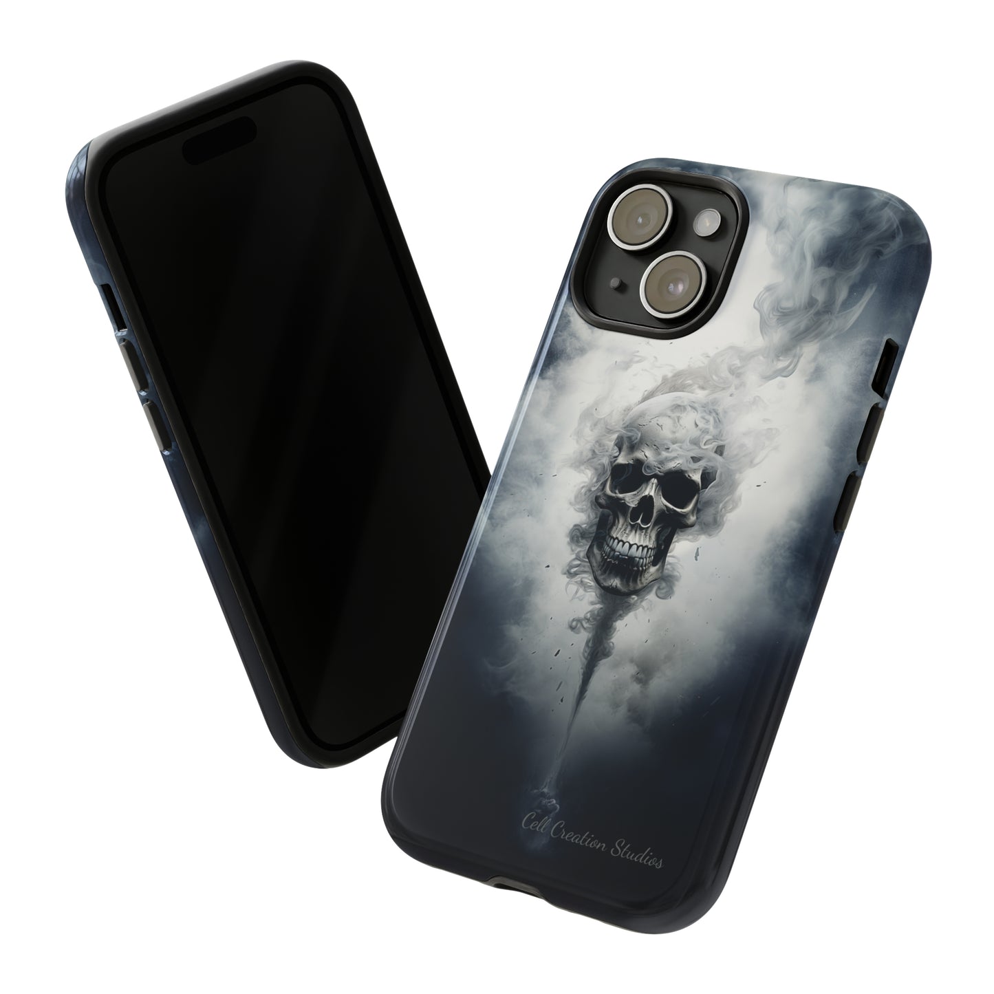 "Mystic Smoke Skull" -Tough iPhone Cases