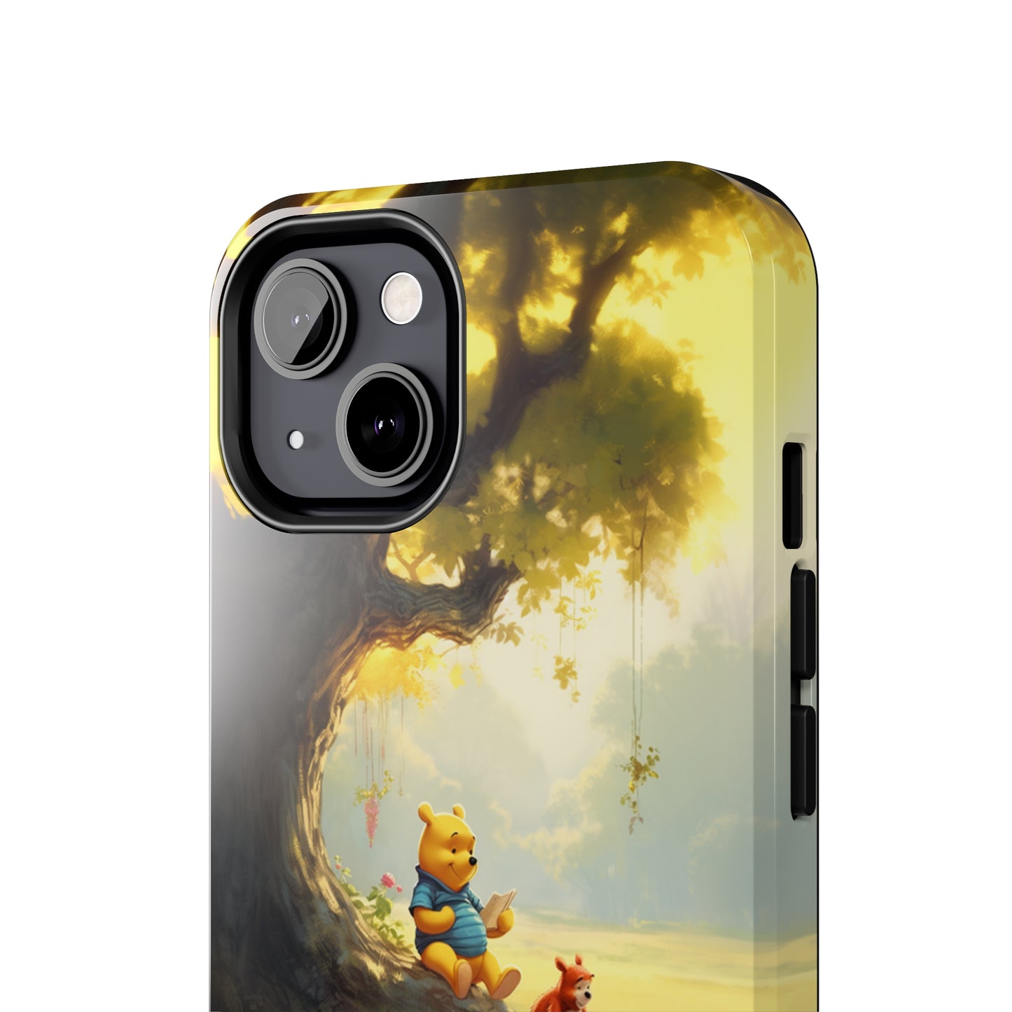 Introducing the "Winnie-The-Pooh Storytime" Cell Phone Case – A Nostalgic Journey with Friends -Tough Phone Cases