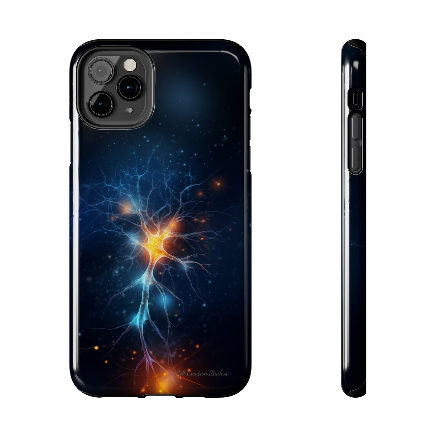 Introducing the "Luminous Neuron" Cell Phone Case – Illuminate Your Connection! -Tough Phone Cases