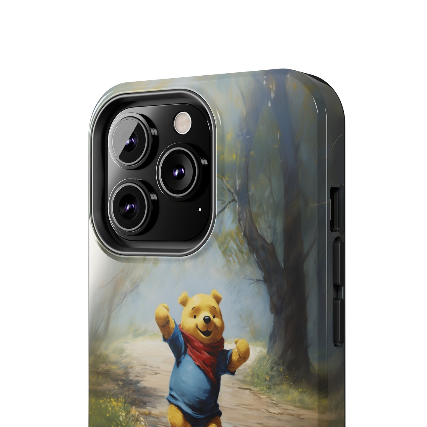 Introducing the "Winnie-The-Pooh Puddle Splash" Cell Phone Case – A Splash of Nostalgic Fun -Tough Phone Cases