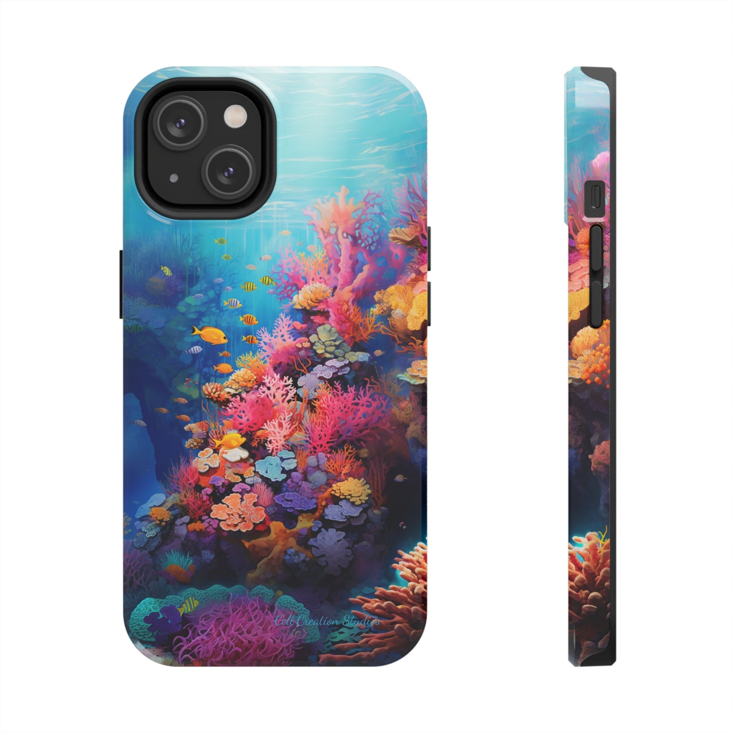 "Coral Reef Splendor" Cell Phone Case – Dive into the Vibrant Underwater World - Phone Cases