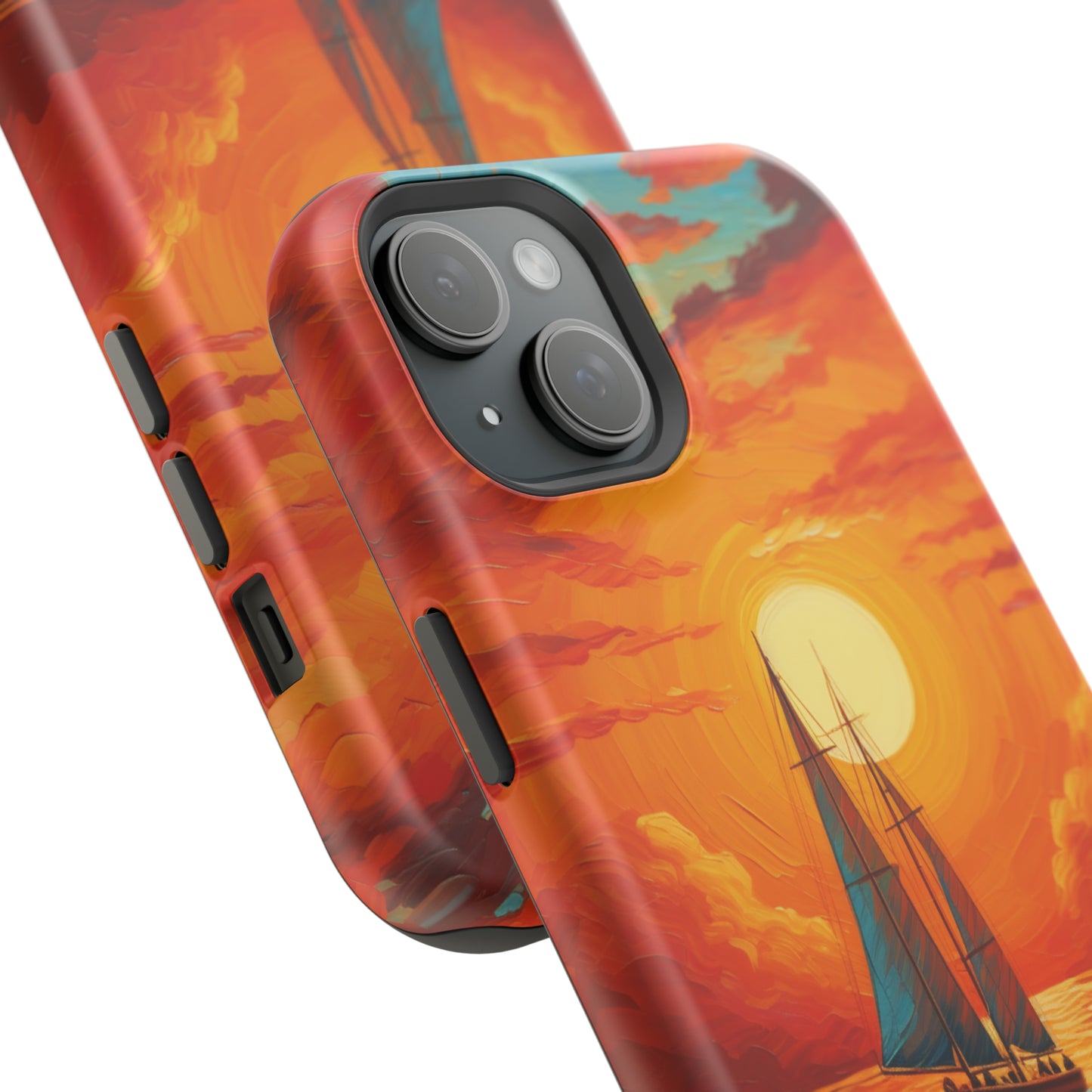 "Sailboat Sunset" - MagSafe Tough iPhone Cases