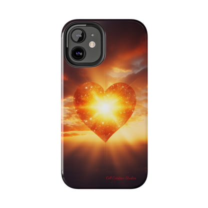 Introducing the "Sunlit Heart" Cell Phone Case – Embrace Love and Radiance -Tough Phone Cases