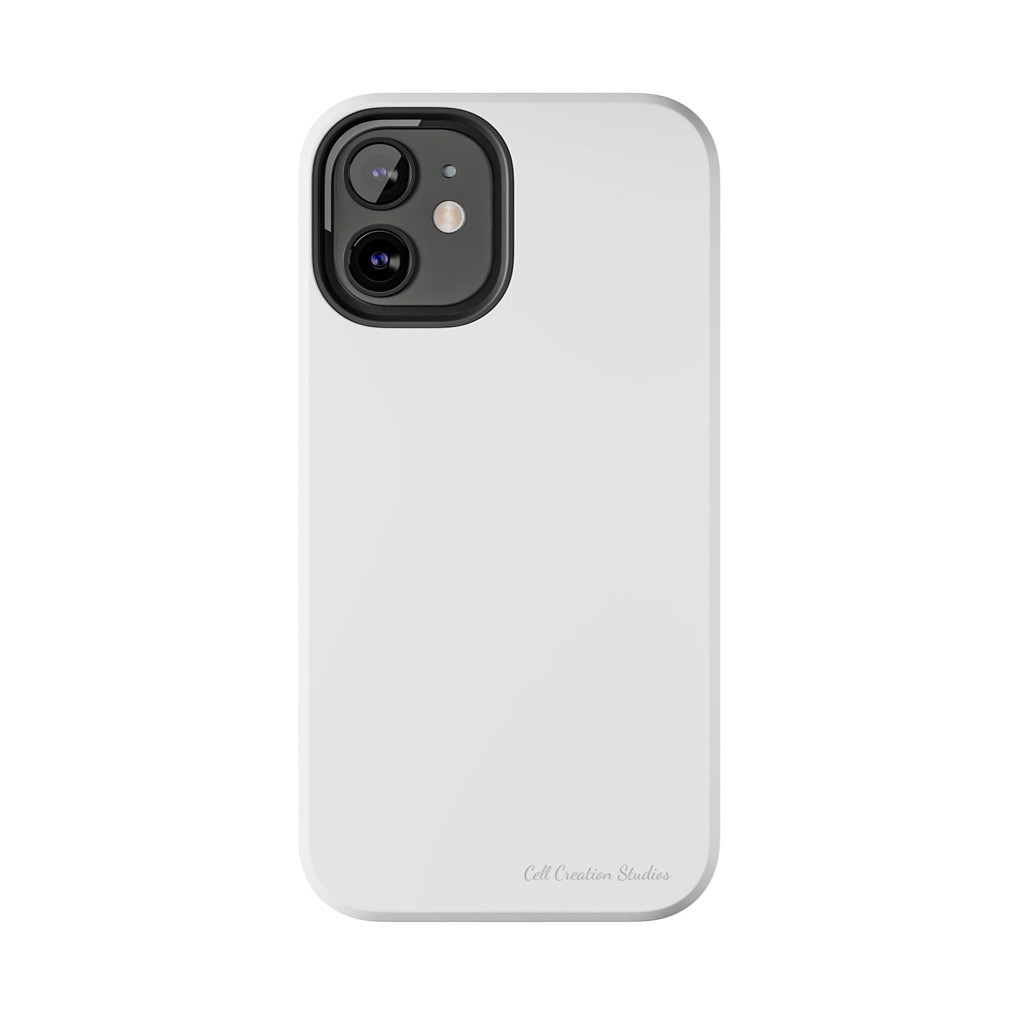 "Pure Elegance White" -Tough iPhone Cases