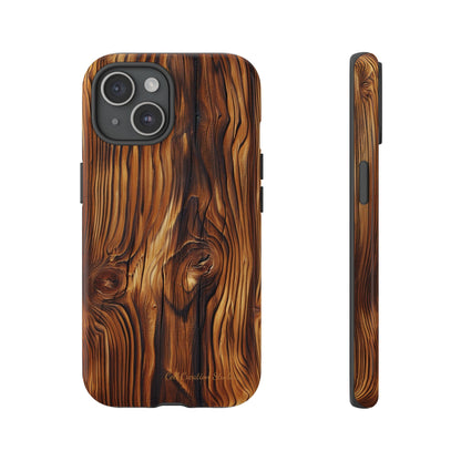 "Wood Grain Elegance"  -Tough iPhone Cases