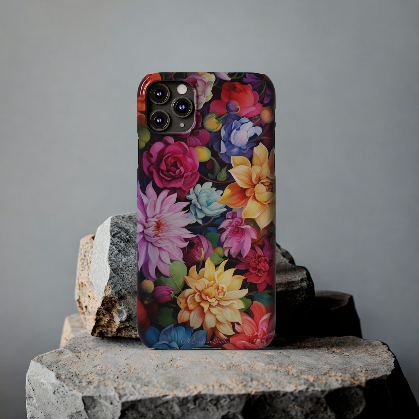 Introducing the "Blossom Beauty" Cell Phone Case – Elevate Your Style with Floral Charm -Slim Phone Cases