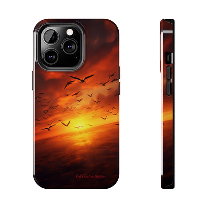 Introducing the "Sunset Soar" Cell Phone Case – Embrace Freedom and Beauty -Tough Phone Cases