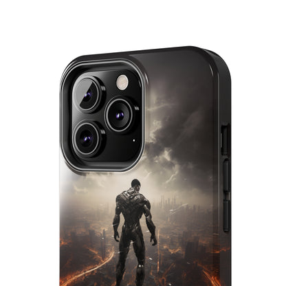 Introducing the "Cyber Guardian" Cell Phone Case – Embrace Futuristic Heroism -Tough Phone Cases