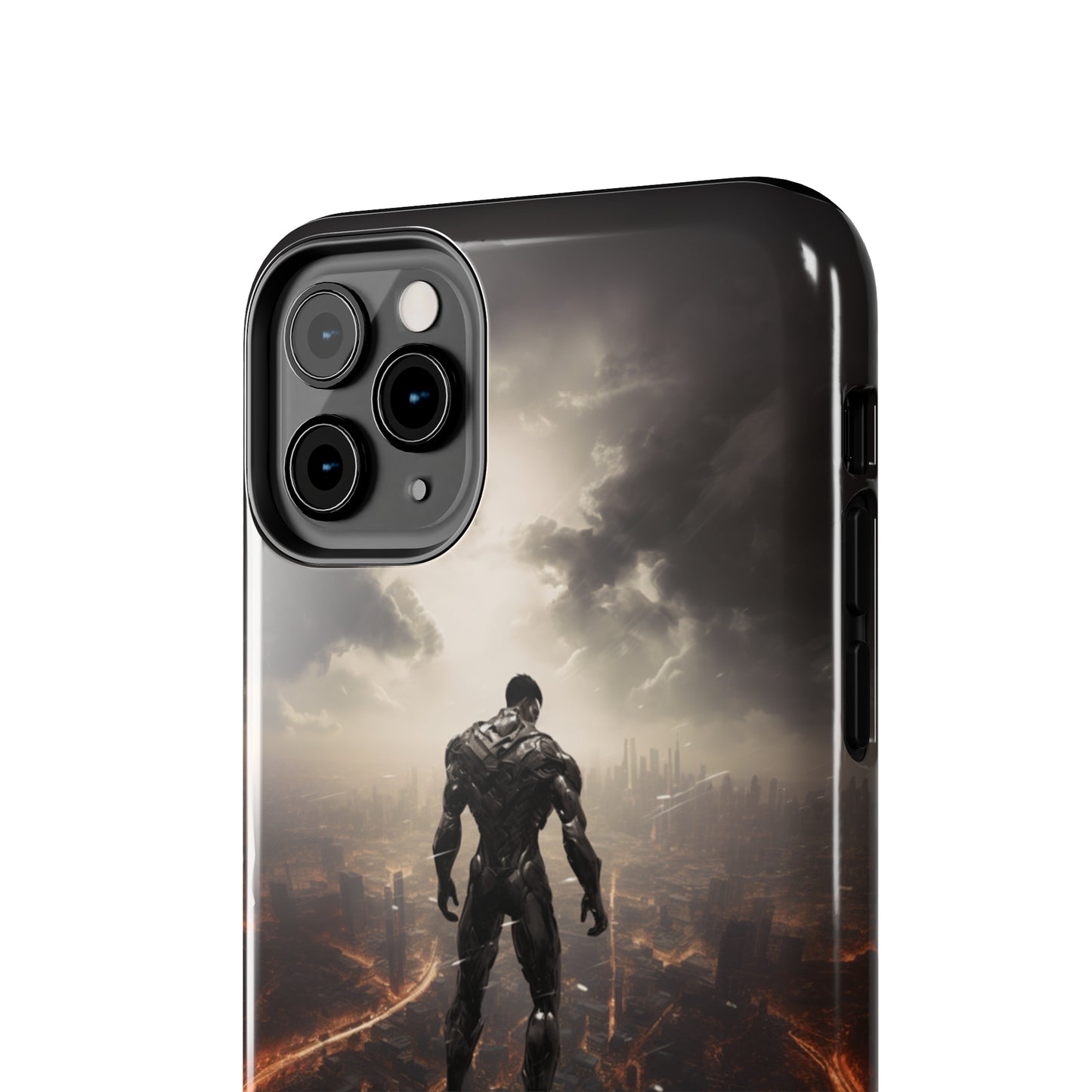 Introducing the "Cyber Guardian" Cell Phone Case – Embrace Futuristic Heroism -Tough Phone Cases