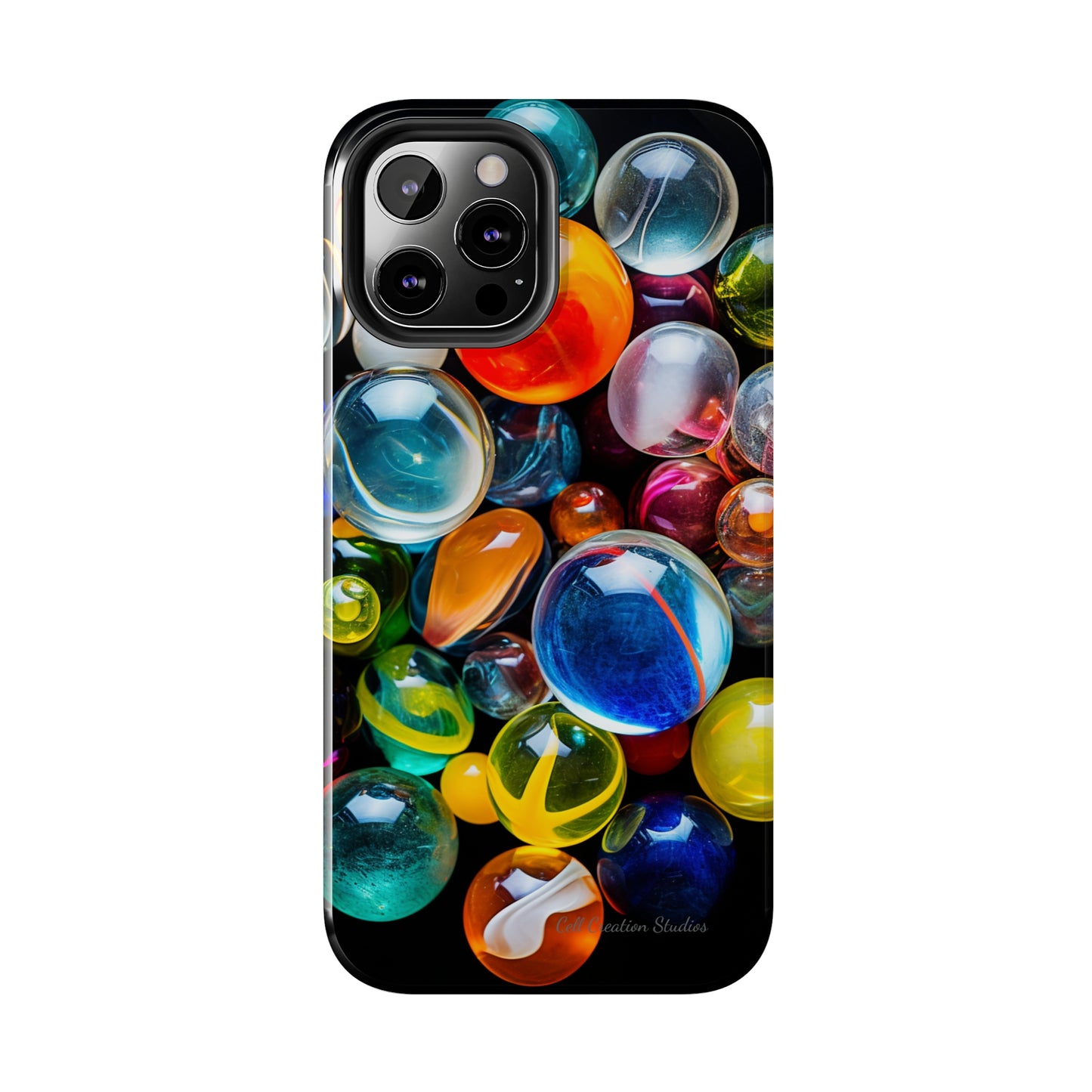 Introducing the "Vibrant Marbles Mosaic" Cell Phone Case – Carry a Kaleidoscope of Colors! -Tough Phone Cases