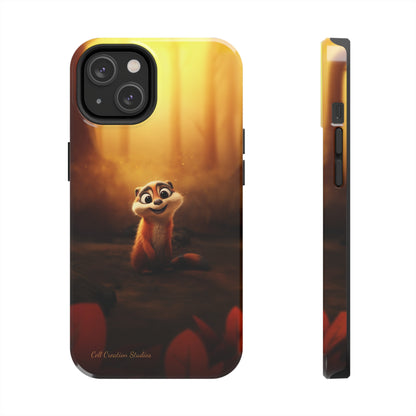 Introducing the "Woodland Chipmunk" Cell Phone Case – Embrace Natural Playfulness with Every Glance-Tough Phone Cases