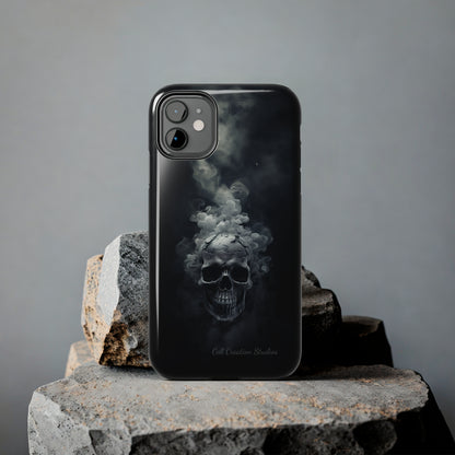 "Ethereal Skull Noir" -Tough iPhone Cases