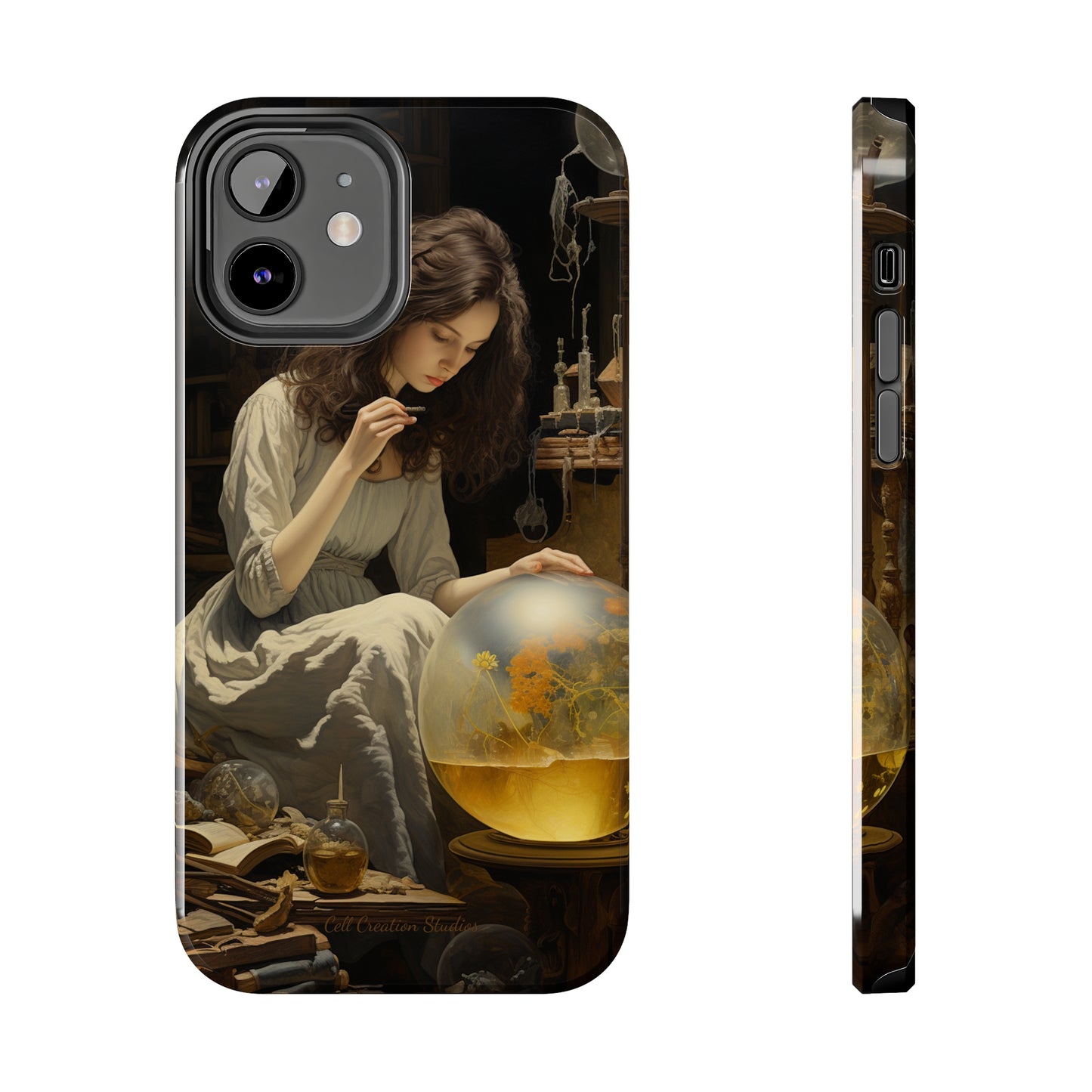 Introducing the "Mystic Botanist" Cell Phone Case – Discover the Secrets Within -Tough Phone Cases