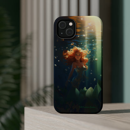 Dive into Enchantment with Our "Ariel Little Mermaid" Phone Case -MagSafe Tough Cases