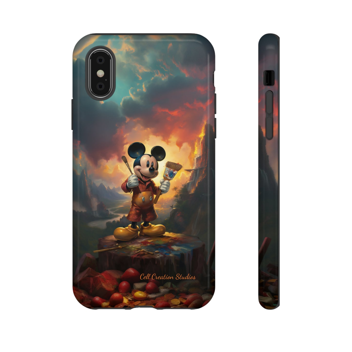 "Artist Mickey" -Tough iPhone Cases